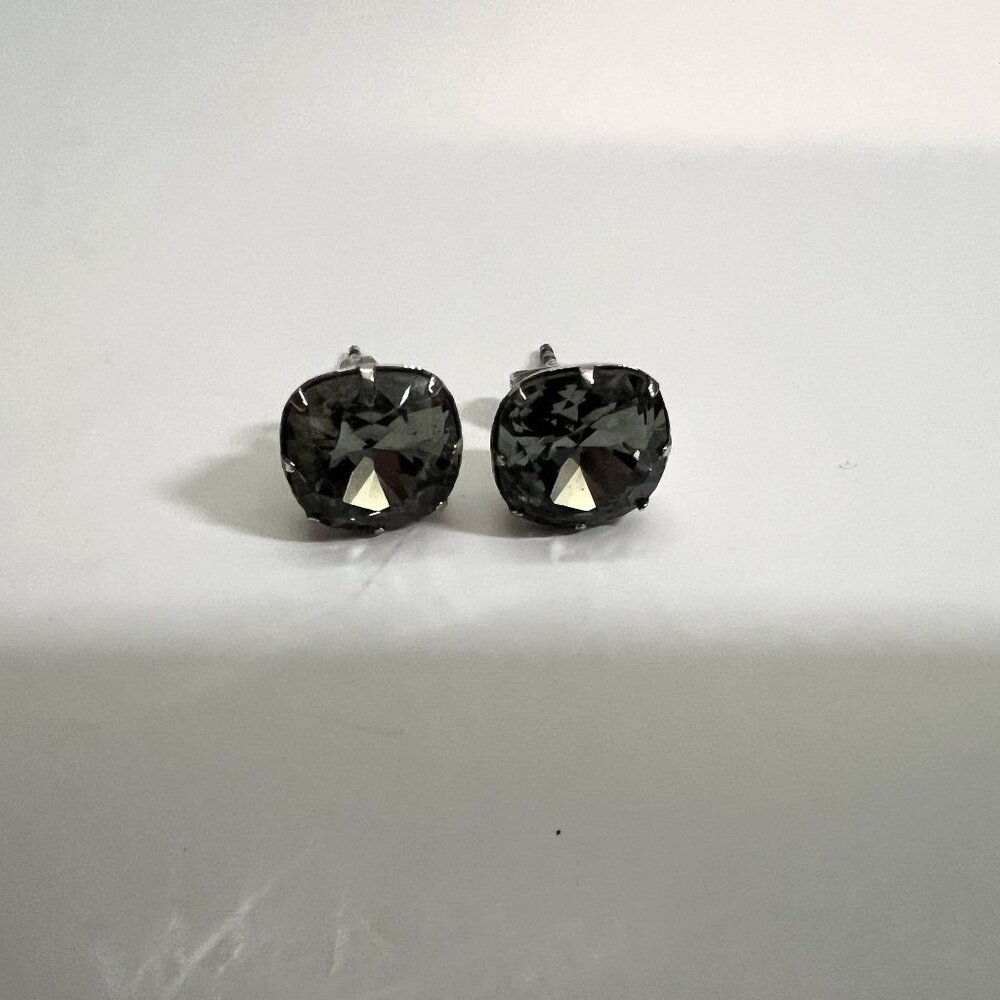 Coach Stud Crystal Earrings